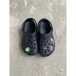 Boston Celtics blue crocs 7M/ 9W